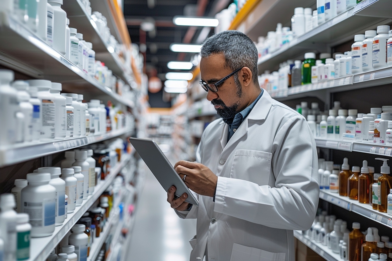 Certificat Maîtrise du logiciel gestion des stocks par les entreprises et organismes tels que les pharmacies, les centres médicaux et les grands laboratoires pharmaceutiques
